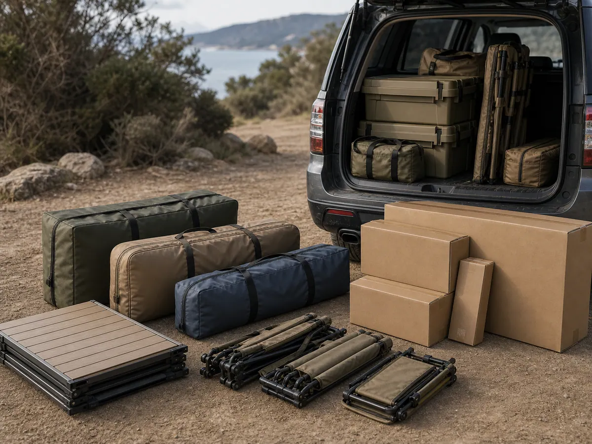Assembly, packing and transport
