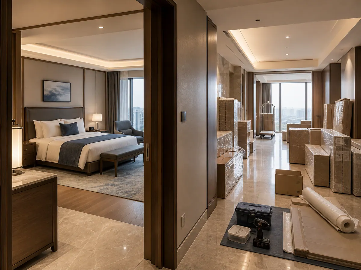 Phased delivery and installation handover