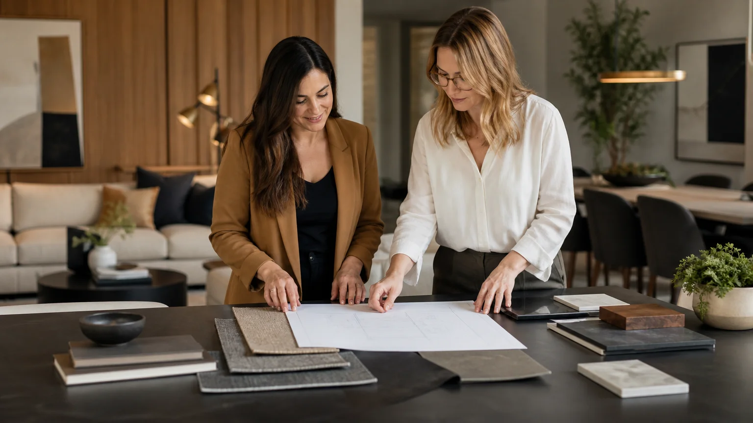 Building project suited to furniture procurement