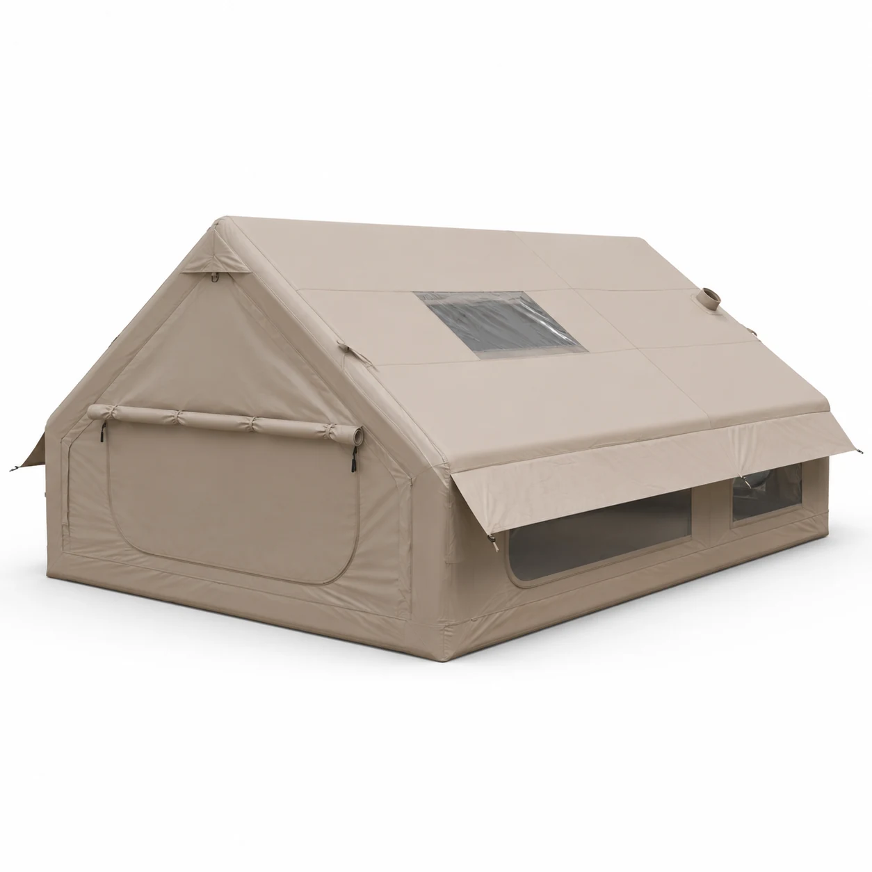 12m² Double-Door AB Twin-Skylight Vinyl Inflatable Tent IT034 - product gallery view 1