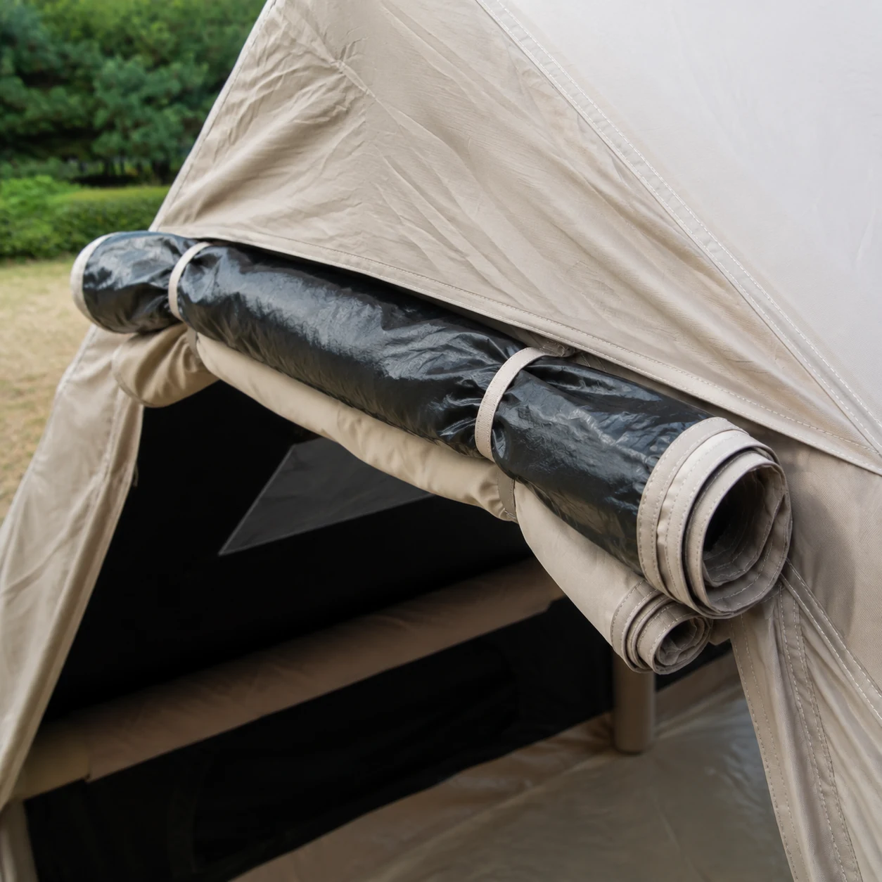 12m² Double-Door AB Twin-Skylight Vinyl Inflatable Tent IT034 - product gallery view 6