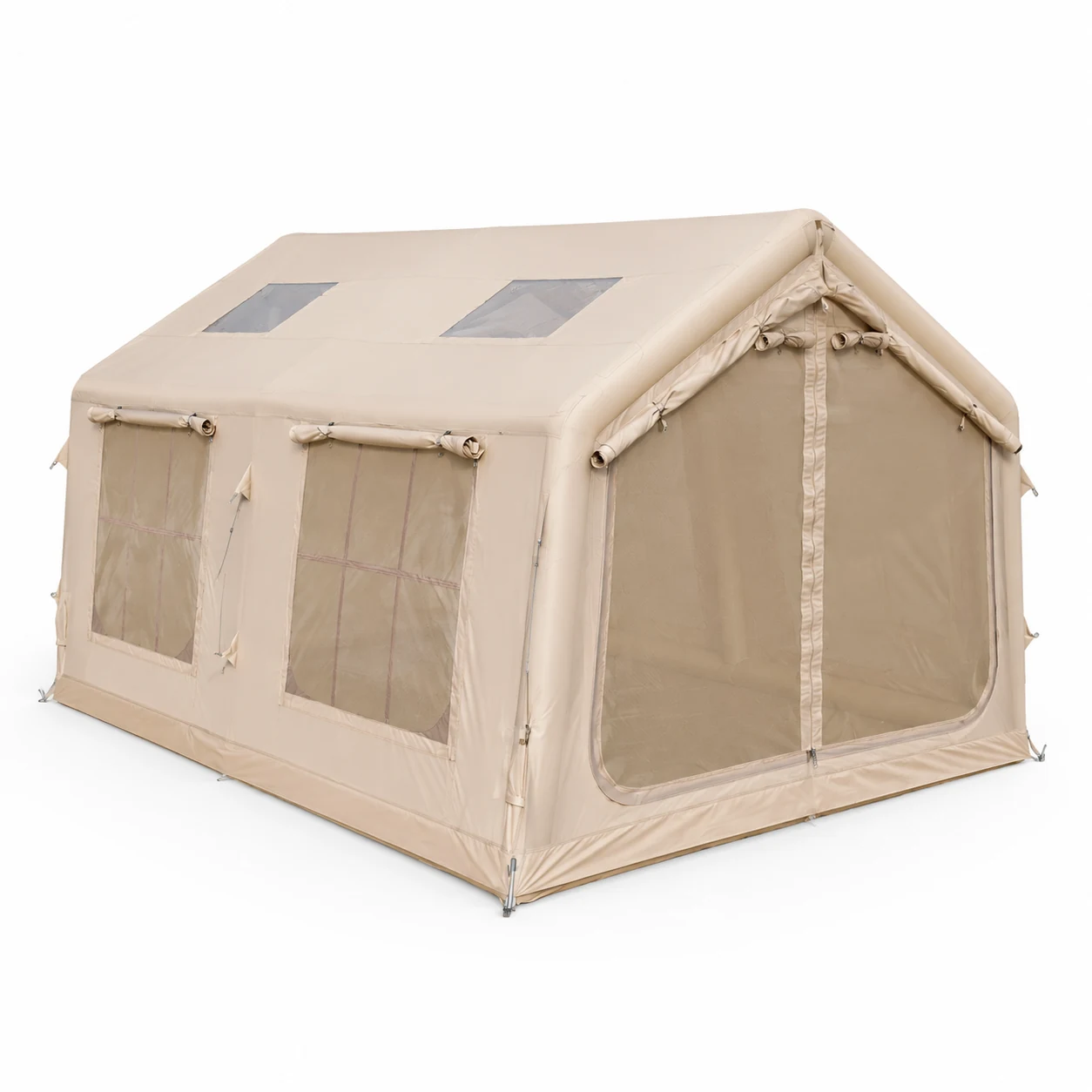 12m² Heightened Double-Door AB Twin-Skylight Tent IT036 - product gallery view 1