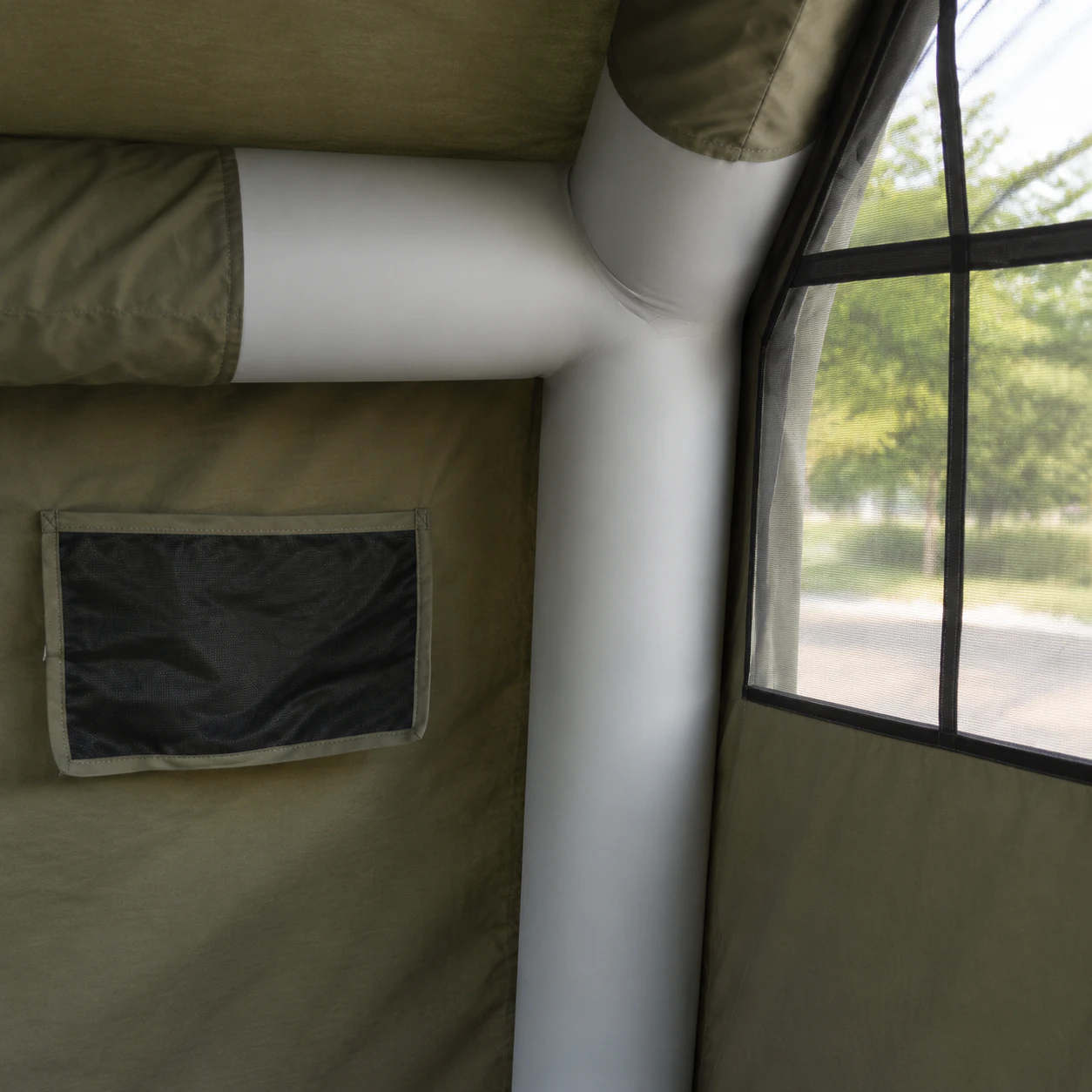 TC Cotton 6+6m² Inflatable Expansion Tent IT040 - product gallery view 5