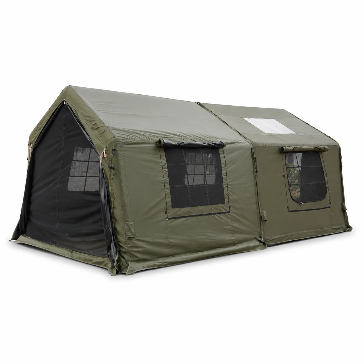 8+8m² TC Cotton Air-Column Expansion Tent IT042 - product gallery view 1