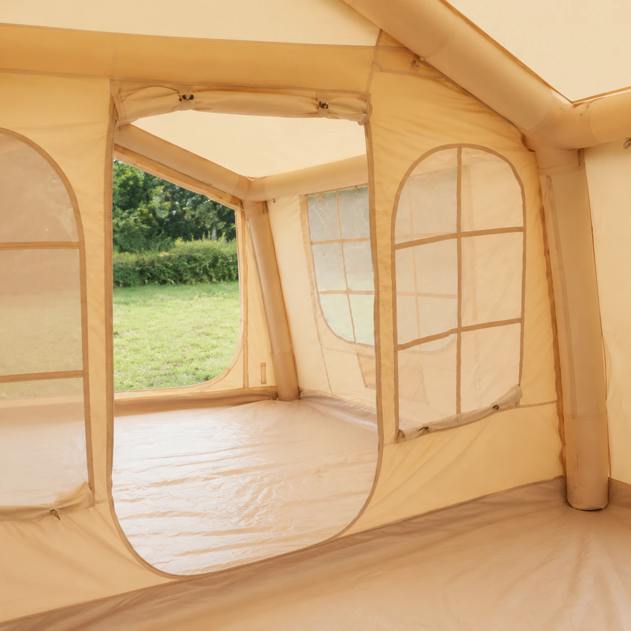 17.28m² Double-Door AB Three-Small-Skylight Inflatable Tent IT046 - product gallery view 3