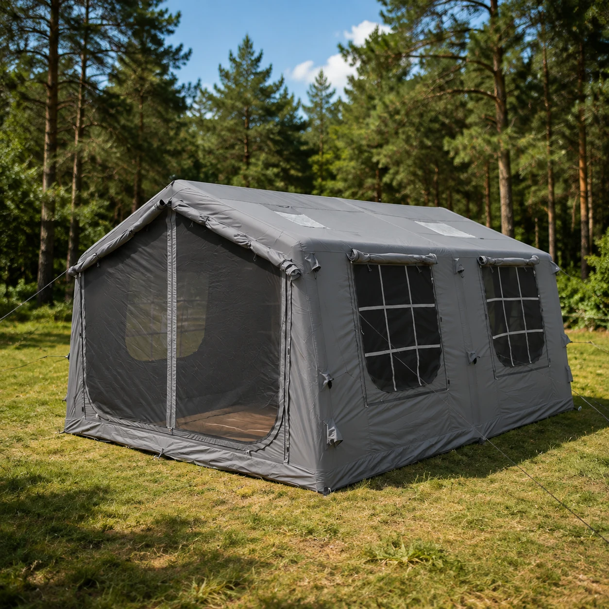 17.28m² Double-Door AB Three-Skylight Inflatable Tent IT048 - product gallery view 2
