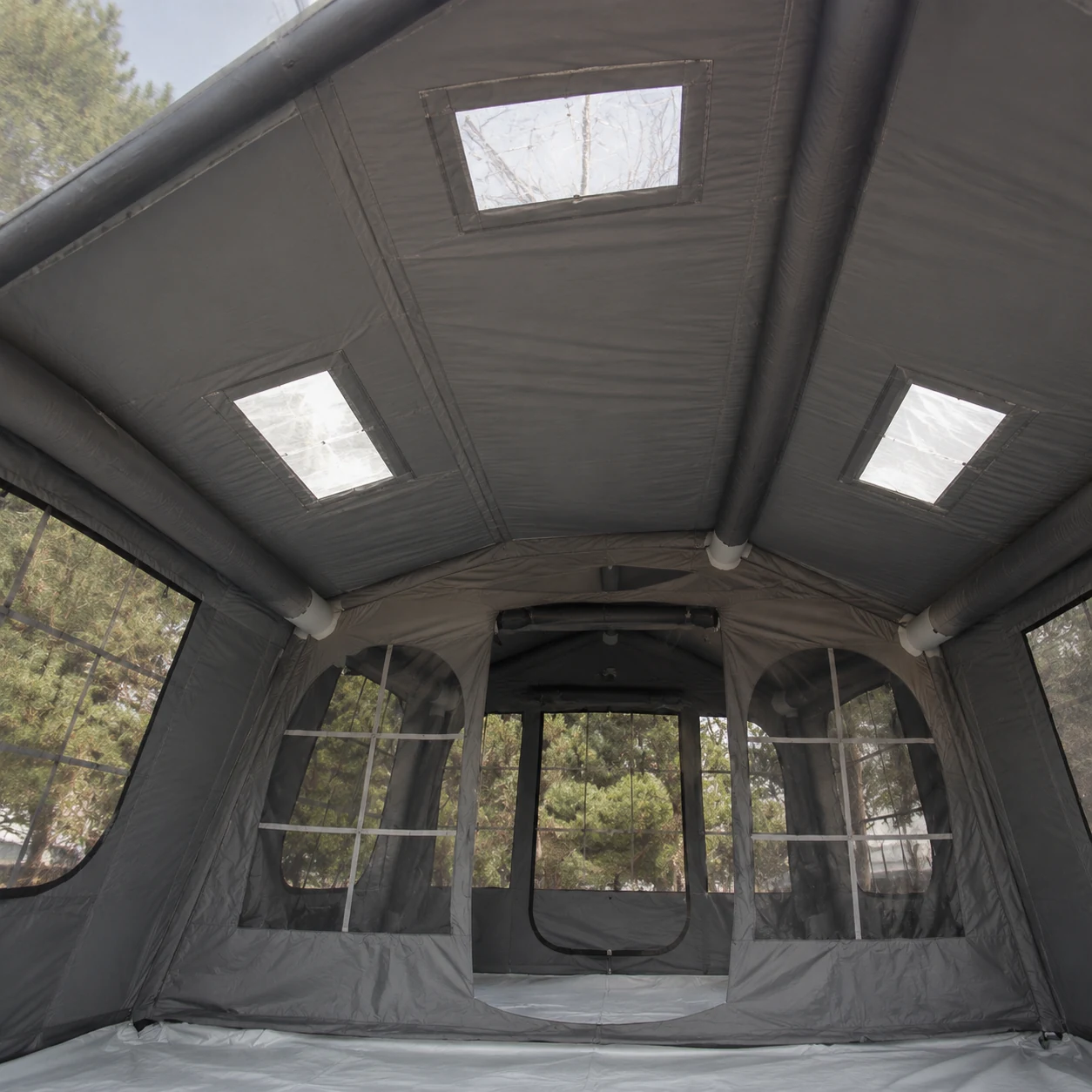 17.28m² Double-Door AB Three-Skylight Inflatable Tent IT048 - product gallery view 5